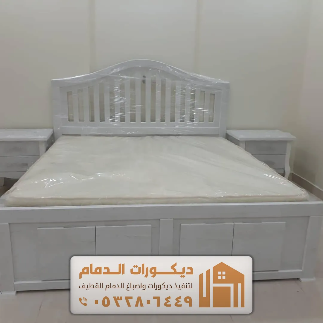 غرف نوم تفصيل خشب حي البديعة في القطيف